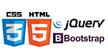 Html5, Css3, Bootstrap, Jquery